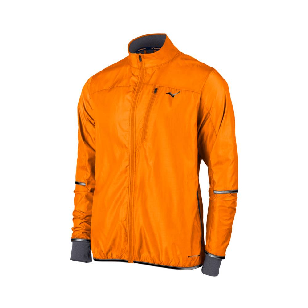 Mizuno Men's Breath Thermo® FZ Jacket Orange (422074-HVM)